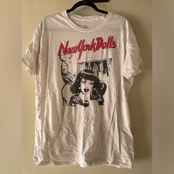 Vintage | New York Dolls Graphic T-Shirt - Picture 1 of 3